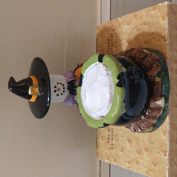 The Original S'mores Spooky Tea light Figurine Seasons Of Cannon Falls - Picture 2 of 8